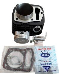 CROSS200 SİLİNDİR SET 65,5mm PIN:15 L:82mm SİYAH ZİNCİRLİ - 
