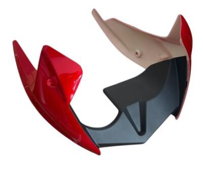 DRİFT L MOTOR ALT RÜZGARLIK SAKAL KIRMIZI - 1